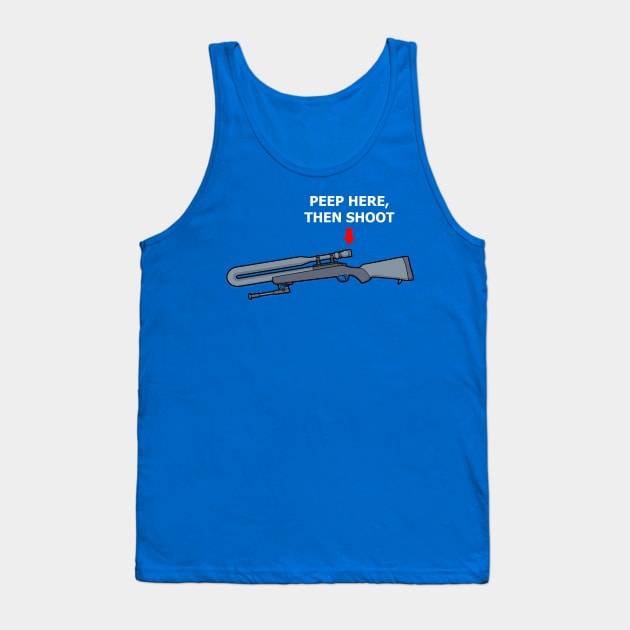 You'll shoot your eye out Tank Top by Originals by Boggs Nicolas